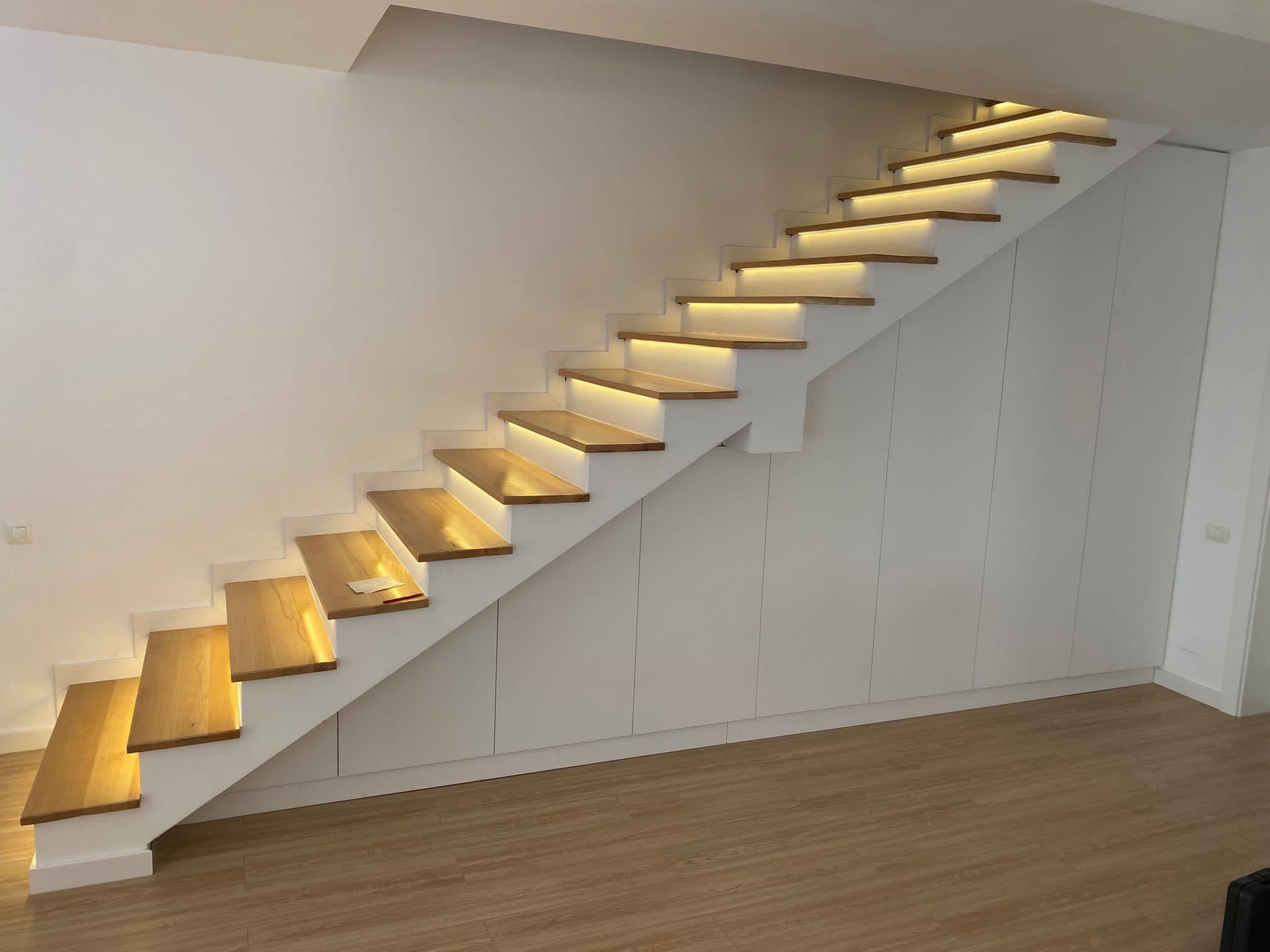 White Under Stair Storage